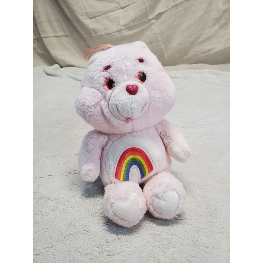 Vintage‎ Pink Care Bear Friend Cheer Bear Retro 13" 1980s 80s Kenner